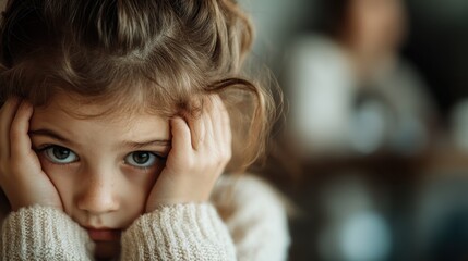 様子をうかがう子ども